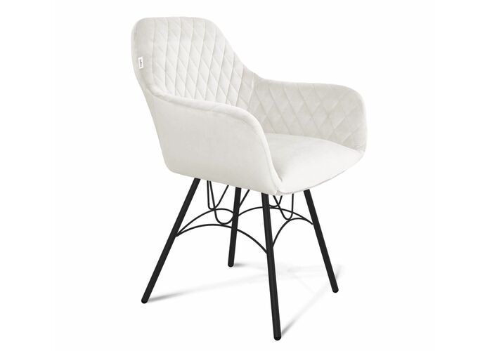 Стул Sheffilton SHT-ST38/S100 зефирный/черный муар