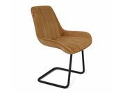 Стул Sheffilton SHT-ST37/S45-1 горчичный/черн..