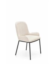 Стул HALMAR K481 бежевый/черный