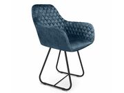 Стул Sheffilton SHT-ST38/S38 синий пепел/черн..