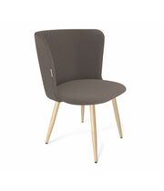 Стул Sheffilton SHT-ST36/S95-W кофе мокко/прозрачный лак/черный муар