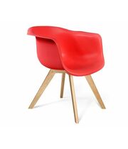 Стул Sheffilton SHT-ST31/S39 артикул СТ-263 красный RAL3020/прозрачный лак