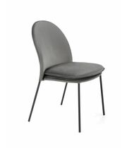 Стул HALMAR K443 серый/черный