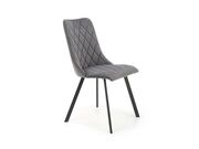 Стул HALMAR K450 серый/черный..