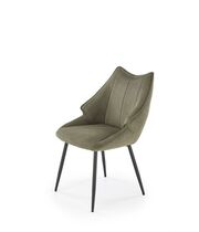 Стул HALMAR K543 оливковый/черный