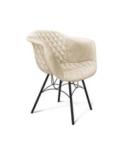 Стул Sheffilton SHT-ST31-С4/S100 кремовый/черный муар