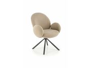 Стул HALMAR K498 капучино/черный..