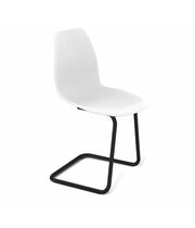 Стул Sheffilton SHT-ST29/S45-1 артикул СТ-567 белый/черный муар