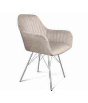 Стул Sheffilton SHT-ST38-1/S37 лунный мрамор/хром лак