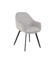 Стул SIGNAL VINTO Brego 07 серый/черный