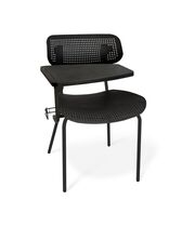 Стул Sheffilton SHT-S85М-RD черный/черный муар (с пюпитром)