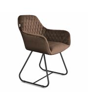 Стул Sheffilton SHT-ST38/S38 кофейный ликер/черный муар