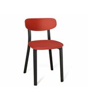 Стул Sheffilton SHT-S85-2 артикул СТ-231 красный/черный