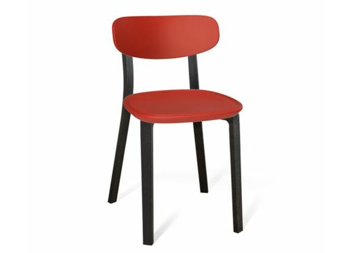 Стул Sheffilton SHT-S85-2 артикул СТ-231 красный/черный