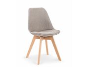 Стул HALMAR K303 светло-серый/натуральный..