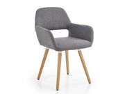 Стул HALMAR K283 серый/натуральный..