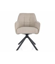 Стул SIGNAL METRO Bjorn 24 светло-бежевый/черный