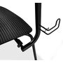 Стул Sheffilton SHT-S85М-RD-2  черный/красный/черный муар (с пюпитром)