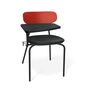 Стул Sheffilton SHT-S85М-RD-2  черный/красный/черный муар (с пюпитром)