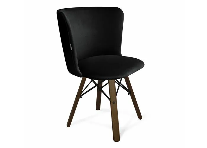 Стул Sheffilton SHT-ST36/S70 артикул СТ-661 ночное затмение/темный орех/черный