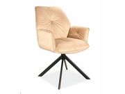 Стул SIGNAL BOOGIE II Velvet Bluvel 28 бежевы..