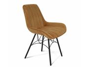 Стул Sheffilton SHT-ST37/S100 горчичный/черны..