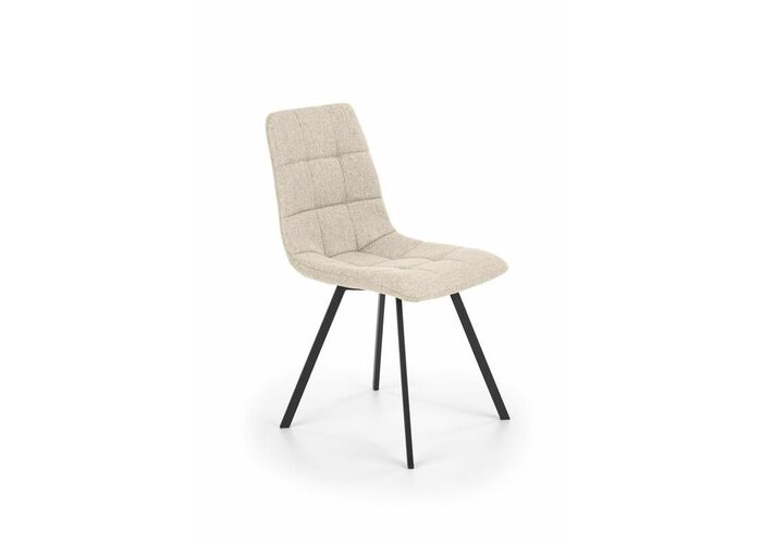 Стул HALMAR K402 бежевый/черный