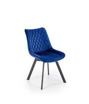 Стул HALMAR K520 синий/черный