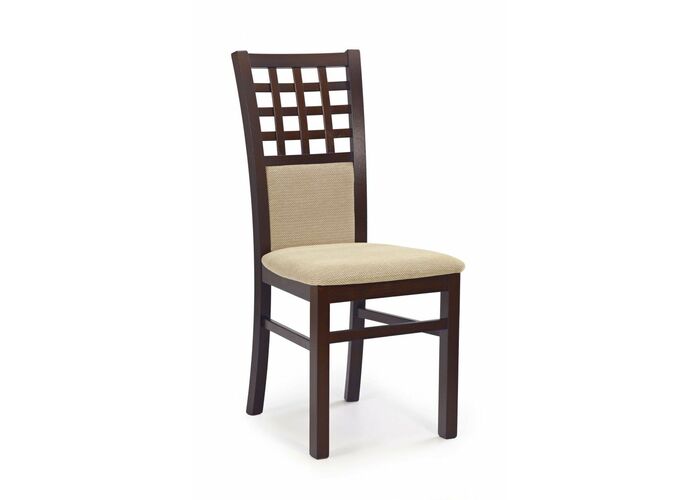 Стул HALMAR GERARD 3 т.орех, ткань: Torent Beige 