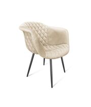 Стул Sheffilton SHT-ST31-C4/S95-1 кремовый/черный муар