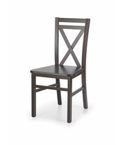 Стул HALMAR DARIUSZ 2 темный орех/темный орех