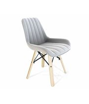 Стул Sheffilton SHT-ST37/S70 серое облако/прозрачный лак