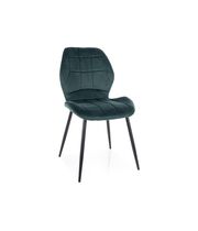 Стул SIGNAL JAKE Velvet Bluvel 78 темно-зеленый/черный