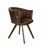 Стул Sheffilton SHT-ST42-1/S39 кофейный трюфель/темный орех