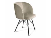 Стул Sheffilton SHT-ST33/S37 латте/черный муа..