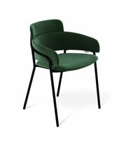 Стул Sheffilton SHT-S143 лиственно-зеленый/черный муар